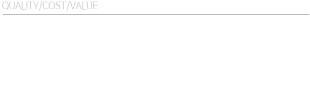 QUALITY/COST/VALUE 최적의 인프라 구축을 통한 안전하고 쾌적한 보안관리